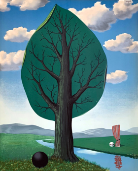 The Giant II by René Magritte