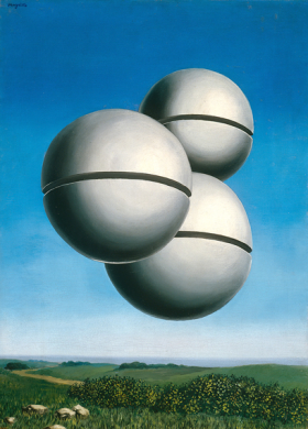 Voice of Space (La voix des airs) by René Magritte