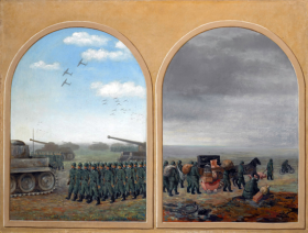 La Dialectique appliquée by René Magritte