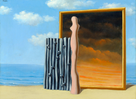 Composition on a Sea Shore by René Magritte