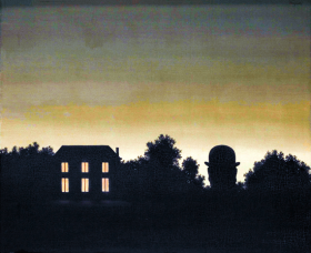 La fin du monde by René Magritte