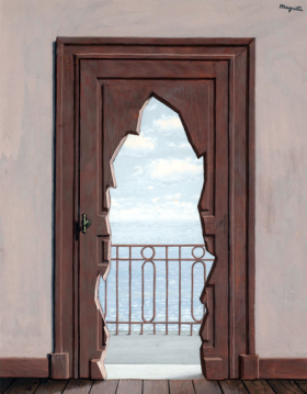La Perspective Amoureuse by René Magritte
