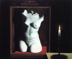 La Lumière des coïncidences (The Light of Coincidence) by René Magritte