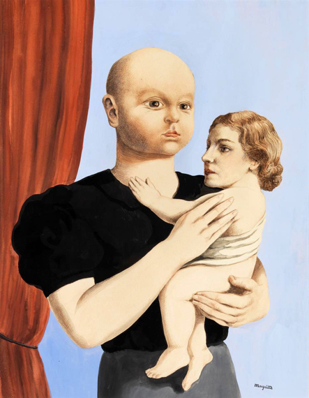 The Spirit of Geometry by René Magritte, oil painting reproduction on canvas The Spirit of Geometry by René Magritte
