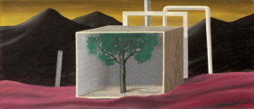 The Vulture Park (Le Parc Du Vautour) by René Magritte