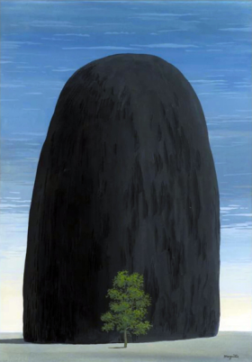 Dans L'espace Et Dans Le Temps by René Magritte