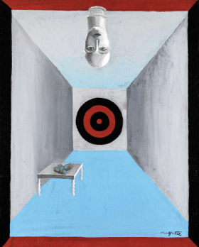 La salle d'armes by René Magritte