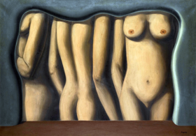L’éloge de l’espace by René Magritte