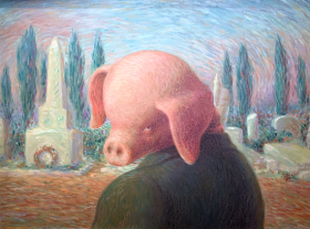 La bonne fortune by René Magritte