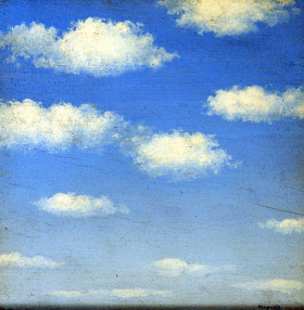 La Malédiction by René Magritte
