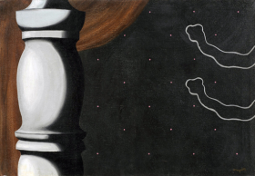 Le palais désert by René Magritte