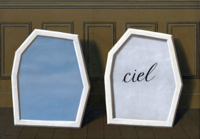 The Palace of Curtains III by René Magritte