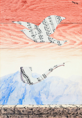 Moments musicaux by René Magritte