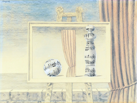 Sans titre (La partition) by René Magritte