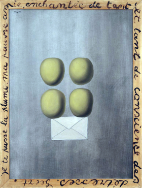 The Good News (La bonne nouvelle) by René Magritte