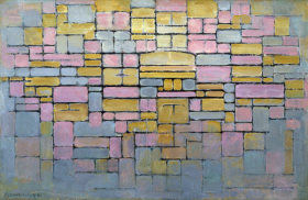 Tableau no. 2 Composition no. V 1914 by Piet Mondrian Tableau no. 2 Composition no. V 1914 by Piet Mondrian