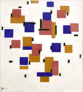 Composition in color B 1917 by Piet Mondrian Composition in color B 1917 by Piet Mondrian