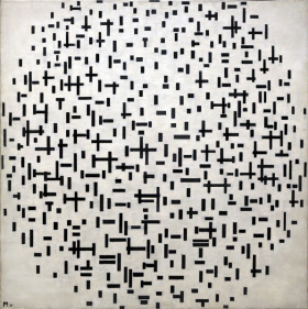 Composition in Line by Piet Mondrian Composition in Line by Piet Mondrian
