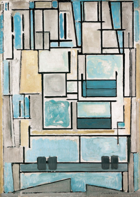 Composition no.VI by Piet Mondrian Composition no.VI by Piet Mondrian
