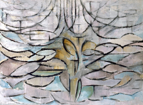 The Flowering Apple Tree 1912 by Piet Mondrian The Flowering Apple Tree 1912 by Piet Mondrian