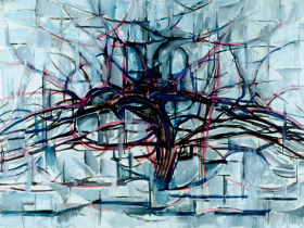 Horizontal Tree 1911 by Piet Mondrian Horizontal Tree 1911 by Piet Mondrian