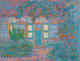 House in sunlight 1909 by Piet Mondrian House in sunlight 1909 by Piet Mondrian