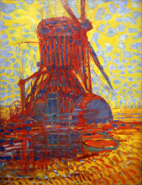 Mill in Sunlight 1908 by Piet Mondrian Mill in Sunlight 1908 by Piet Mondrian