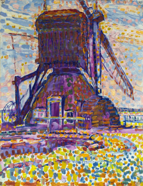 The Winkel Mill 1908 by Piet Mondrian The Winkel Mill 1908 by Piet Mondrian