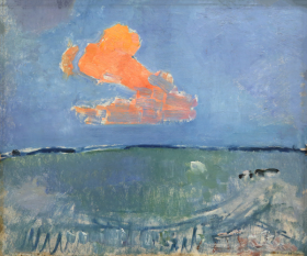 The red cloud 1907 by Piet Mondrian The red cloud 1907 by Piet Mondrian