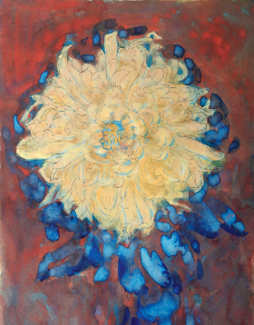 Chrysanthemum by Piet Mondrian