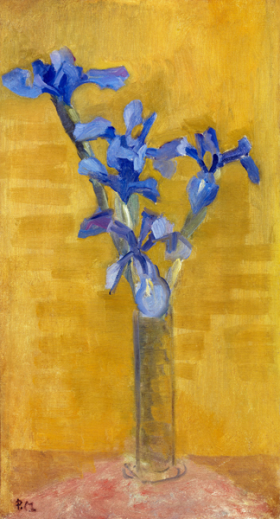 Irises 1910 by Piet Mondrian