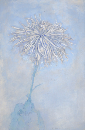 Chrysant by Piet Mondrian