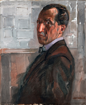 Self-portrait 1918 by Piet Mondrian Self-portrait 1918 by Piet Mondrian