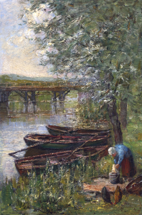 Vinken Bridge at Diemen by Piet Mondrian Vinken Bridge at Diemen by Piet Mondrian