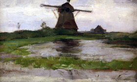 Oostzijdse mill by Piet Mondrian Oostzijdse mill by Piet Mondrian