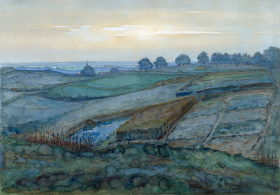 Landscape near Arnhem by Piet Mondrian Landscape near Arnhem by Piet Mondrian
